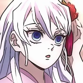 🤍 Daki Demon Slayer Anime, Demon Slayer, Daki, Waifu, Mangá, Oni telegram sticker