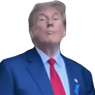 👍 Donald Trump politica, politico, presidente, donald trump whatsapp sticker