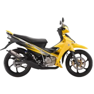 😀 motocykl, pojazd, żółty, transport, motocykl telegram sticker