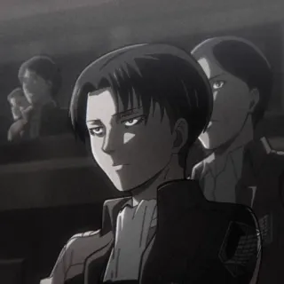 💣 Levi Ackerman Attack on Titan anime, Levi, Attack on Titan, character, soldier telegram sticker