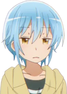 😑 Anime, Cartone animato, Ritratto, Personaggio, Manga telegram sticker