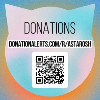 💌 DONATIONS
DONATIONALERTS.COM/R/ASTAROSH บริจาค, คิวอาร์โค้ด, แมว, ระดมทุน, การกุศล telegram sticker