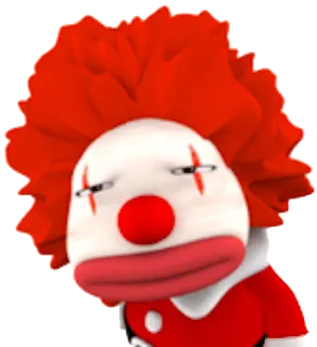 Clown telegram stickers