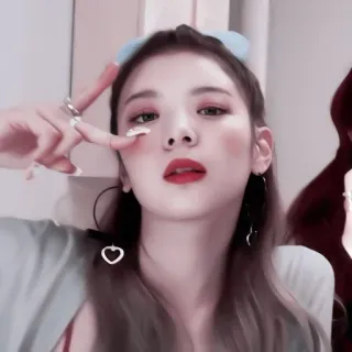 🦩 Frau, Mädchen, Porträt, Selfie, süß, Koreanisch, Idol, Sängerin telegram sticker