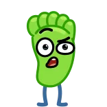 🦶 telegram sticker