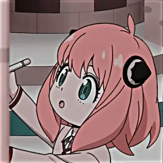 🌺 Anya Forger Spy x Family anya, spy x family, anime, carino, forger, fanart telegram sticker