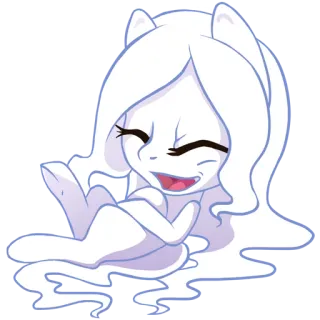 😂 Poney, Dessin animé, Mignon, Sourire, Animation, Mascotte telegram sticker