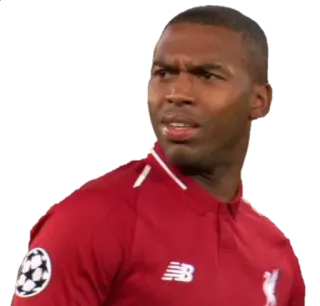 🙄 Daniel Sturridge football, soccer, athlete, sport, player telegram sticker