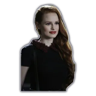 😊 Cheryl Blossom Riverdale Riverdale, Cheryl Blossom, Serie TV, Personaje, Madelaine Petsch telegram sticker