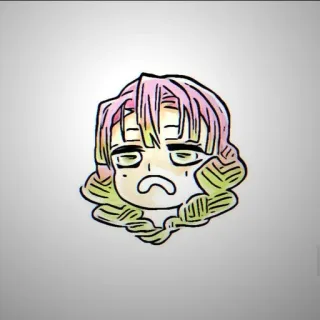 🍡 Mitsuri Kanroji Demon Slayer anime, manga, demon slayer, mitsuri kanroji, sticker, fanart telegram sticker