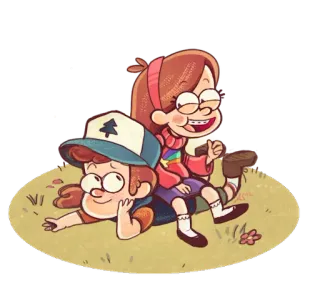 Gravity Falls by @Gravity_Falls whatsapp stickers