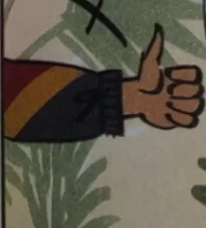 👍 Pouce levé, Geste main, Positif, Accord, Approbation, J'aime whatsapp sticker