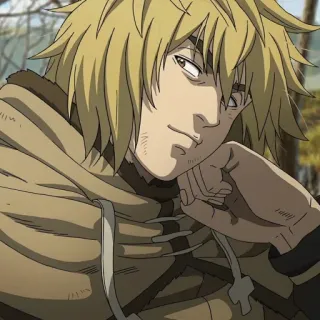 🔪 Thorfinn Vinland Saga Anime, Thorfinn, Vinland Saga, Manga, Personaje, Animación, Vikingo whatsapp sticker