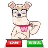 White Wind whatsapp stickers