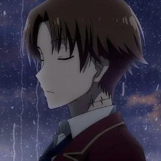 ⭐ Ayanokoji Kiyotaka Classroom of the Elite Anime, Classroom of the Elite, Ayanokoji Kiyotaka, Sekolah, Serius, Karakter, Manga telegram sticker