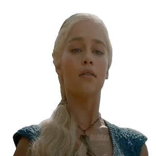 😒 Daenerys Targaryen Game of Thrones DIGRAAA Game of Thrones, Daenerys, madre dei draghi, fantasy, sticker telegram sticker
