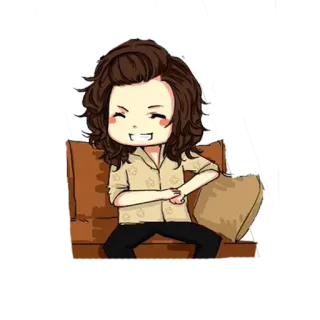 ☆ 1D Stickers ☆ by niloO telegram stickers