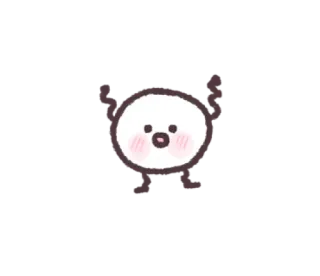 🌬 niedlich, kawaii, entzückend, figur, comic telegram sticker
