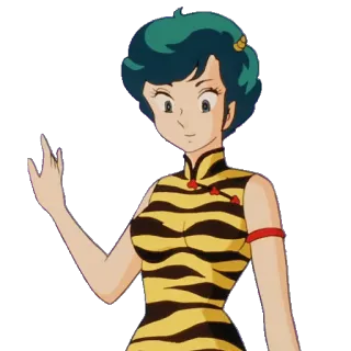 👩 Lum Urusei Yatsura อนิเมะ, ลามู, Urusei Yatsura, ตัวละคร, มังงะ telegram sticker