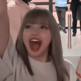 🍓 Lisa K-pop, Lisa, Blackpink, Chanteuse, Célébrité, Femme, Personne telegram sticker