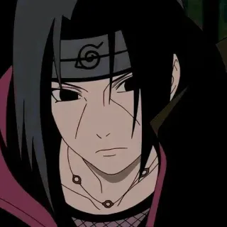 🎼 Itachi Uchiha Naruto аниме, наруто, итачи, учиха, манга telegram sticker