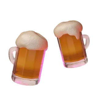🌟 bier, alcohol, drank, feest, proost, party, drankje telegram sticker