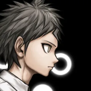 🗿 Hajime Hinata Danganronpa Anime, Mangá, Hajime Hinata, Danganronpa whatsapp sticker