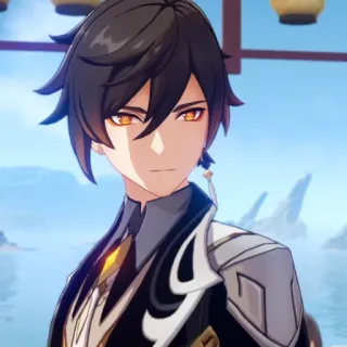 💰 Zhongli Genshin Impact Zhongli, Genshin Impact, Video game, Anime, Karakter, Geo Archon telegram sticker