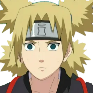 🙁 Temari Naruto Anime, Postać, Temari, Naruto, Ninja telegram sticker