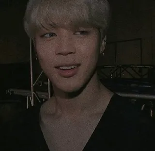 🌚 Jimin kpop, jimin, zanger, bts, idool, portret, beroemdheid telegram sticker