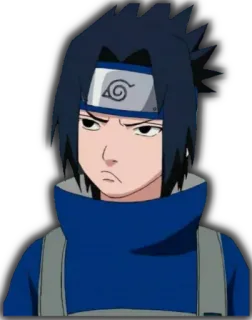 😒 Sasuke Naruto 애니메이션, 만화, 나루토, 사스케, 닌자, 캐릭터 telegram sticker