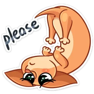 🥺 please imut, binatang, kartun, permintaan, memohon, tolong, menggemaskan telegram sticker
