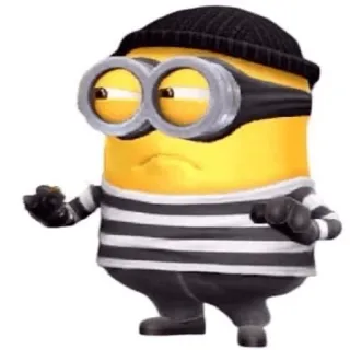 миньоны telegram stickers