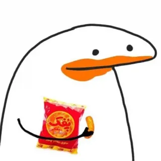 💗 پفک puffak, snack, snack persa, desenho animado, comida whatsapp sticker