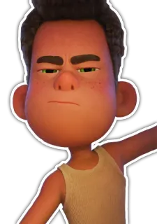😑 Luca Paguro Luca animiert, Cartoon, Disney, Pixar, Luca telegram sticker