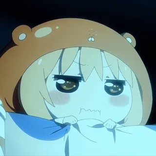 🥹 Umaru Doma Himouto! Umaru-chan telegram sticker