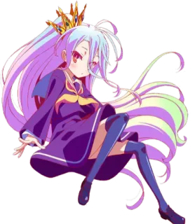 No game no Life whatsapp stickers