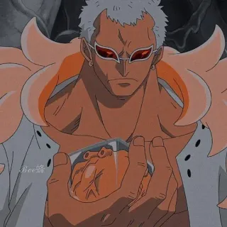 🦩 Donquixote Doflamingo One Piece อนิเมะ, วันพีช, โดฟลามิงโก้, ตัวร้าย, ชั่วร้าย telegram sticker