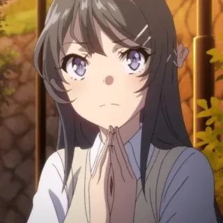 🐇 Anime, Fille, Mignon, Portrait telegram sticker