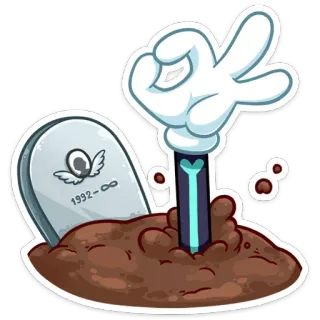 👌 gesto della mano, gioco del cerchio, lapide, offensivo, preso!, meme di internet telegram sticker