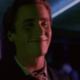 🤬 Patrick Bateman American Psycho Патрик Бэйтмен, Американский психопат, Кристиан Бэйл, персонаж, фильм, ужасы, триллер whatsapp sticker