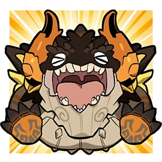 🌸 monster, cute, cartoon, fantasy, kawaii telegram sticker