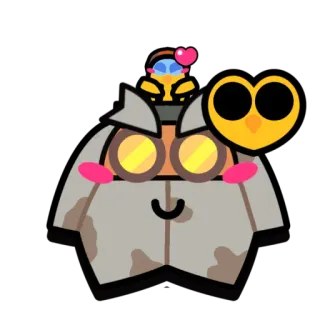 💛 cartoon, character, cute, sticker telegram sticker