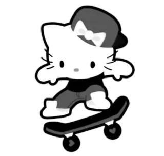 😎 Hello Kitty Sanrio telegram sticker