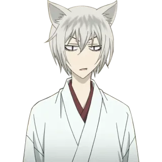 😒 Tomoe Kamisama Kiss Anime, Volpe, Demone, Soprannaturale, Manga, Personaggio telegram sticker