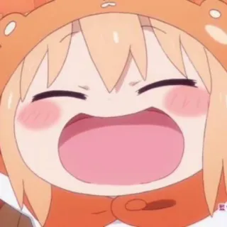 🍣 Umaru Doma Himouto! Umaru-chan anime, umaru, himouto, manga, cute, kawaii telegram sticker