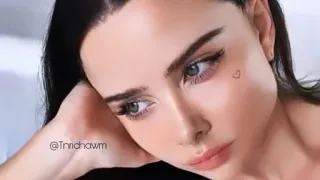 🍷 @Tnridhawm woman, face, portrait, beauty, heart, makeup, eye telegram sticker