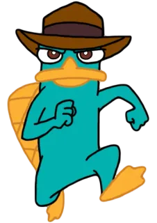 Agent P V2 telegram stickers