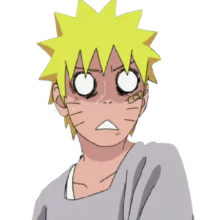 😧 Naruto Anime, Manga, Naruto, Uzumaki telegram sticker