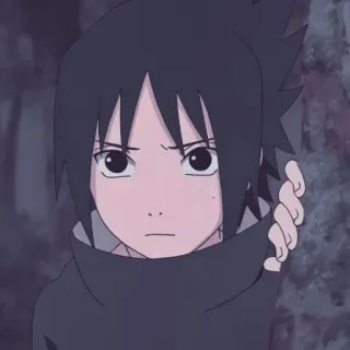 🀄️ Sasuke Naruto Аниме, Саске, Учиха, Ниндзя, Манга telegram sticker